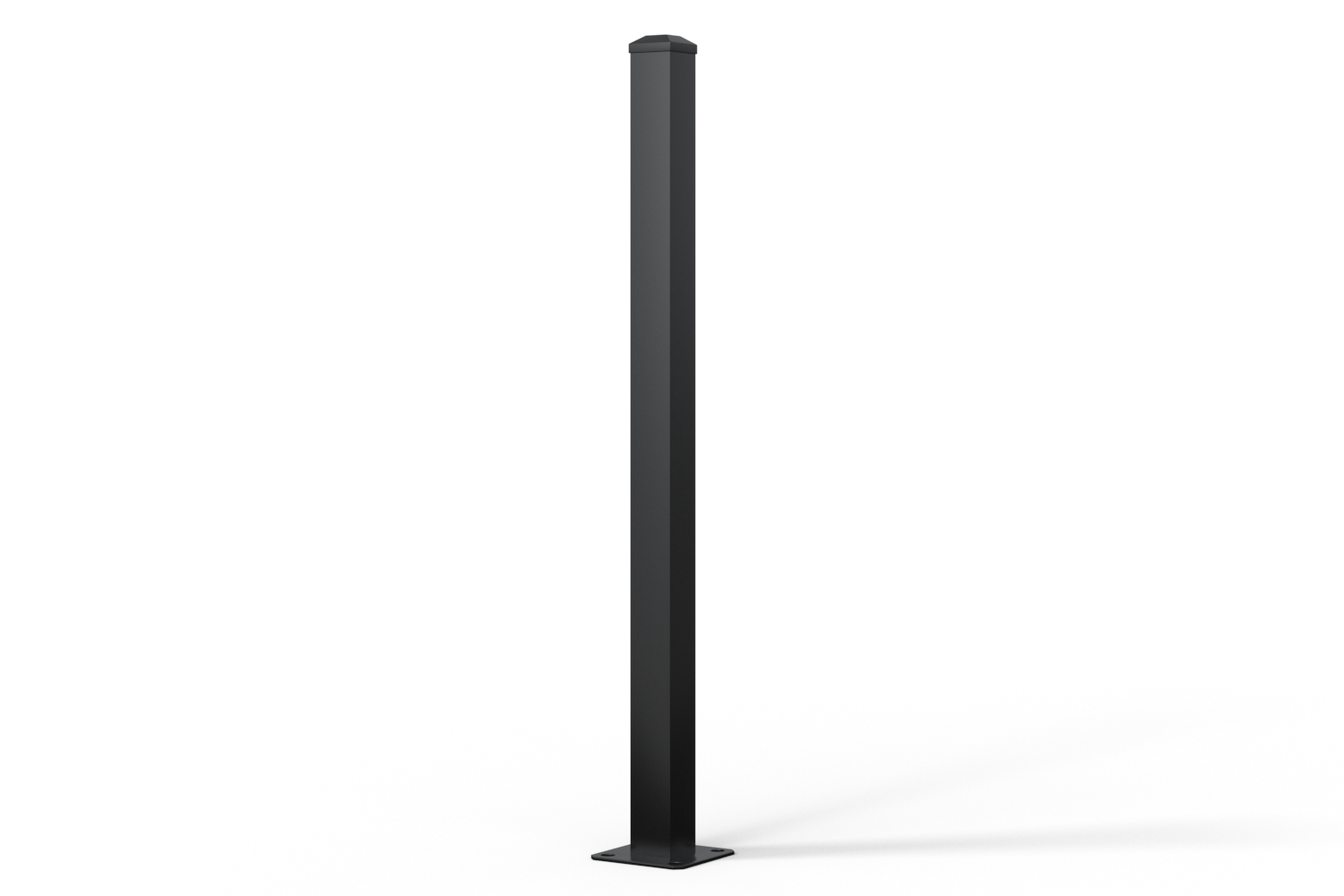 Aluminium Flanged Posts