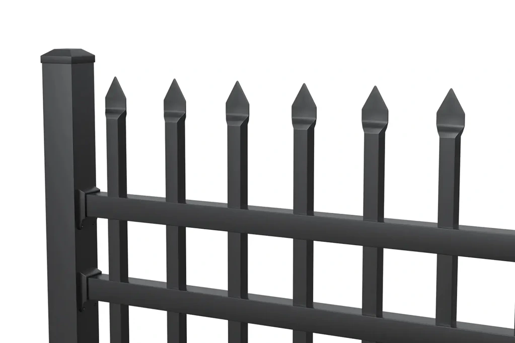 Nova Secure fence panel corner view