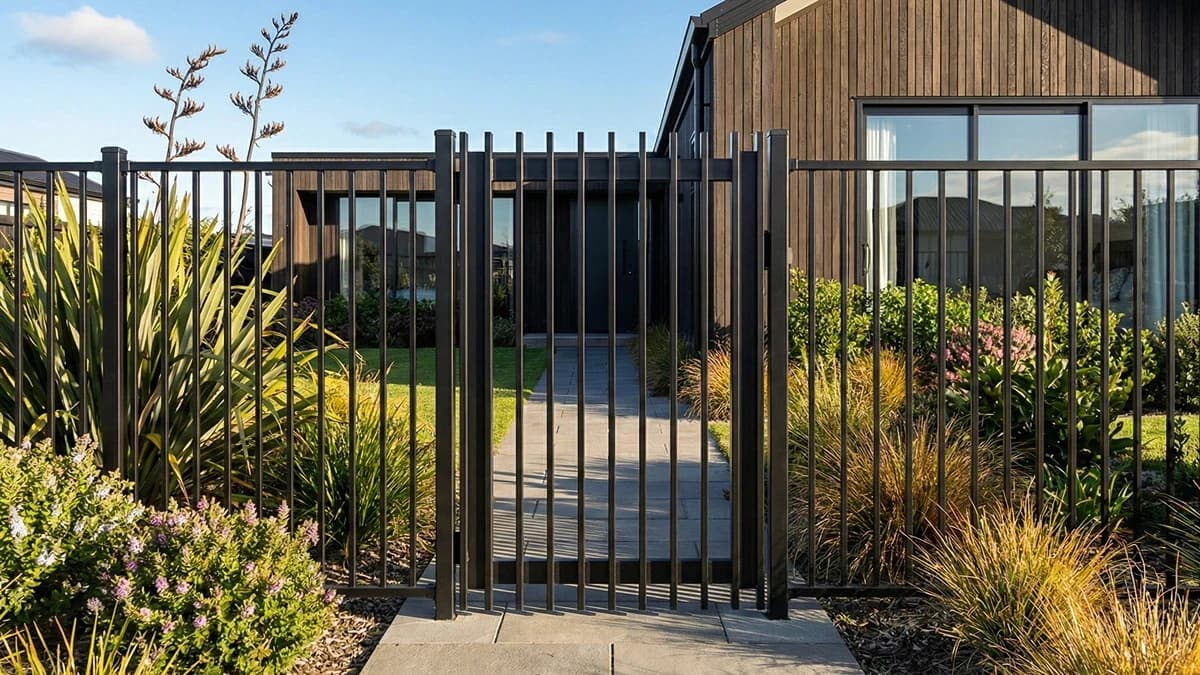 Astra Fin pedestrian Gate